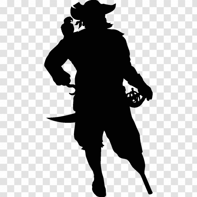 Captain Hook Silhouette Piracy Royalty-free - Stock Photography - Pirate Transparent PNG