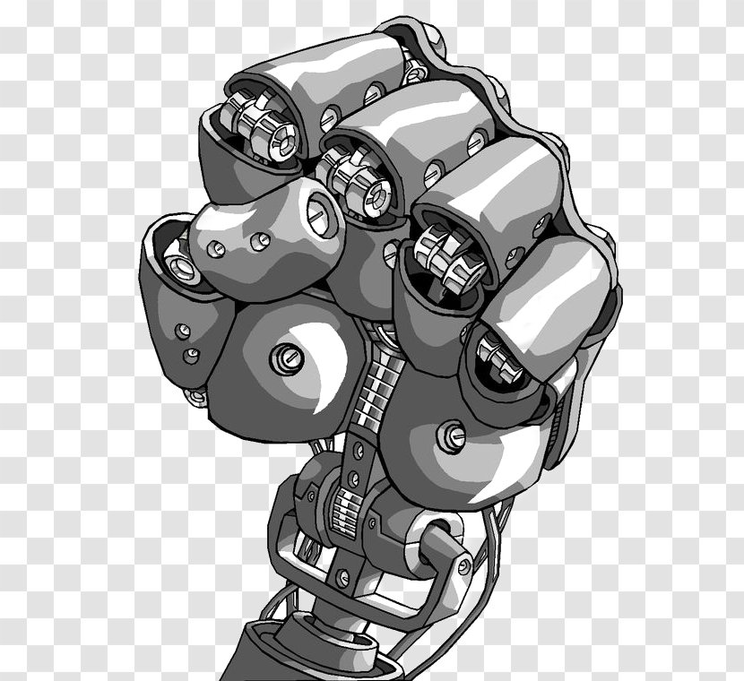 Robotic Arm Prosthesis Cyborg - Frame - Mechanical Transparent PNG