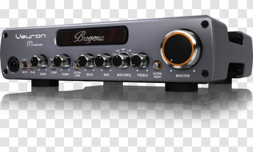 Guitar Amplifier Bass Bugera Veyron Tube BV1001T Mosfet BV1001M - Heart - Volume Transparent PNG