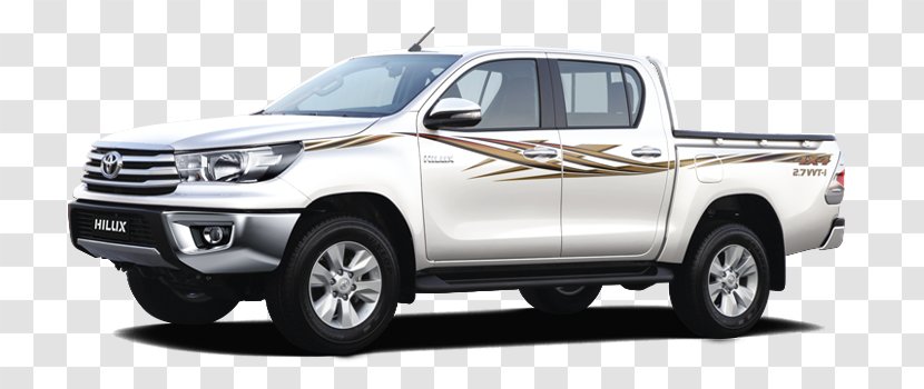 Toyota Hilux Car Pickup Truck Motor Vehicle - Wheel - Land Cruiser Transparent PNG