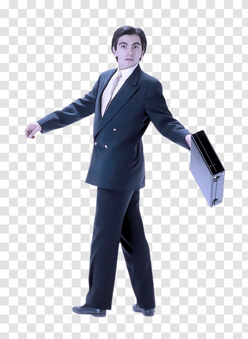 Standing Suit Formal Wear Gentleman Male - Whitecollar Worker - Uniform Gesture Transparent PNG