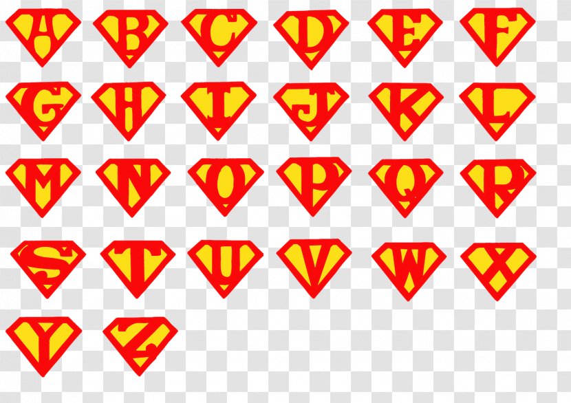 Superman Logo Comics Superhero Font - Area Transparent PNG