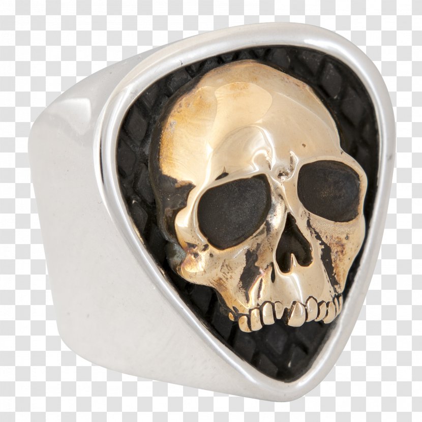 Silver Skull - Jaw Transparent PNG