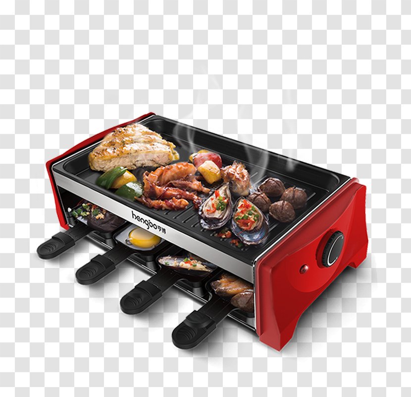 Barbecue Teppanyaki Kebab Furnace Grilling - Frame - Product Physical Grill Frying Machine Transparent PNG
