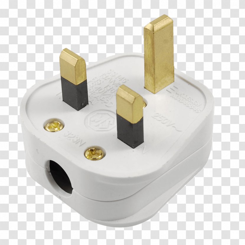 AC Power Plugs And Sockets: British Related Types Electrical Connector Extension Cords Adapter - Pin Transparent PNG