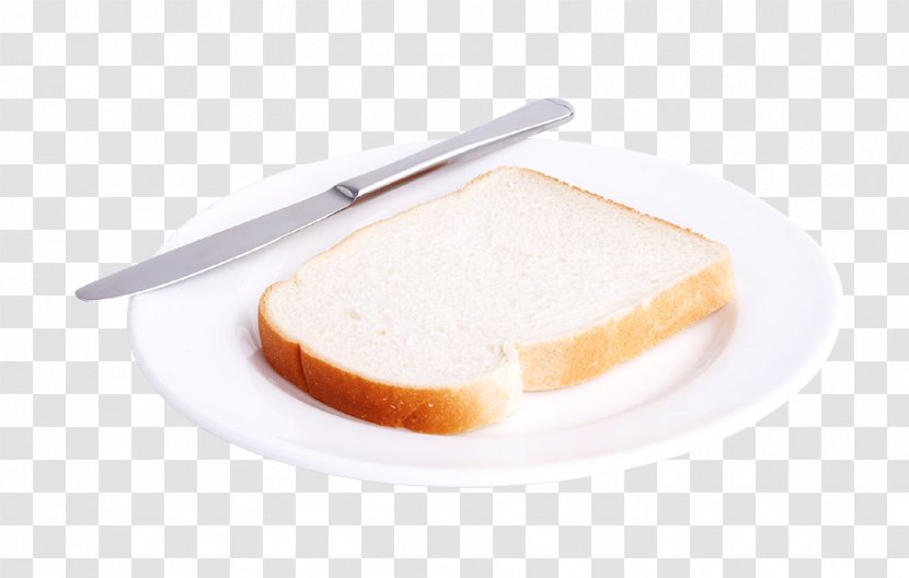 Toast Breakfast Bread Knife - Fork - A Transparent PNG