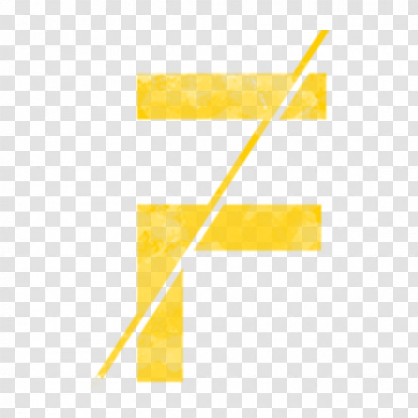 Line Angle Font - Yellow - Fight Transparent PNG