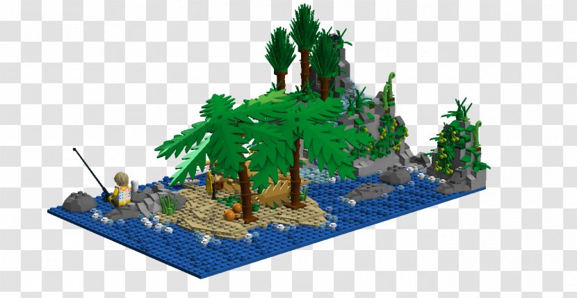 Tree Lego Ideas Treasure Surfing Cave - Beach Transparent PNG
