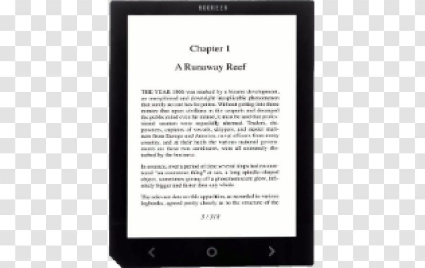 Kobo Glo Sony Reader Aura E-Readers EReader - Media - Book Transparent PNG