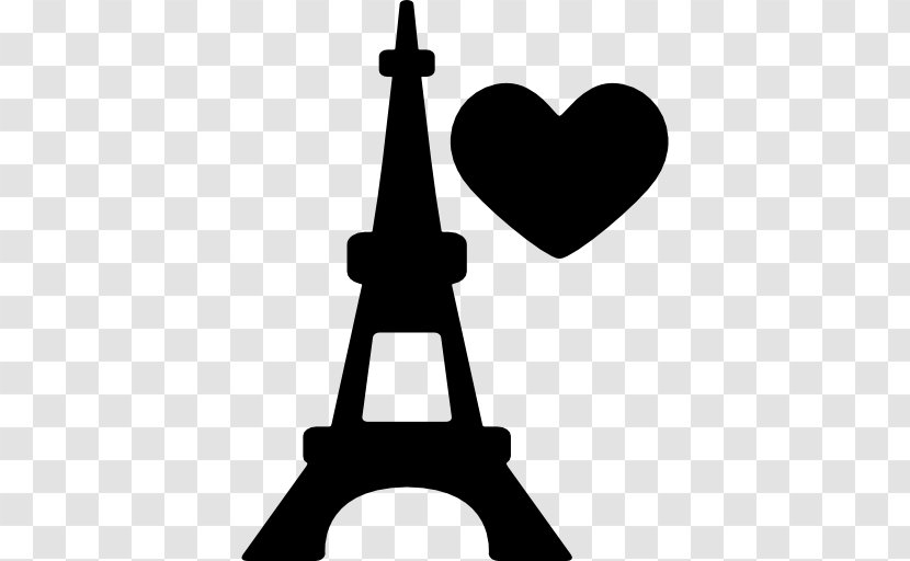 Eiffel Tower Silhouette - Paris - Clipart Transparent PNG