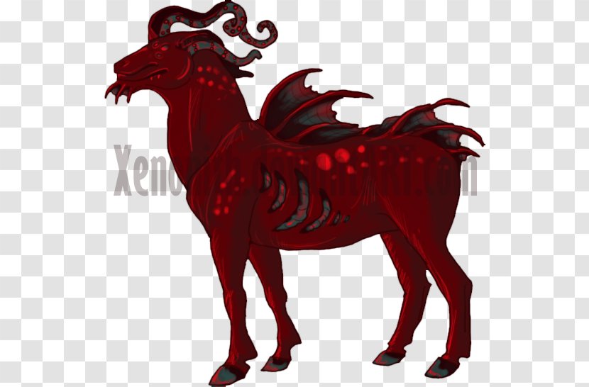 Mustang Black Animal Naturism Legendary Creature - Heart - Slavic Mythology Transparent PNG