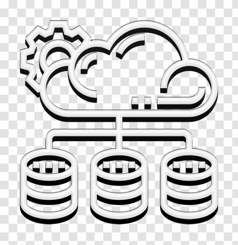 Cloud Service Icon Database Icon Backup Icon Transparent PNG