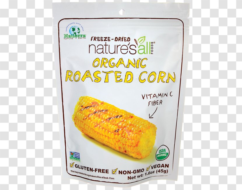 Organic Food Sweet Corn Freeze-drying Maize - Roasted Transparent PNG