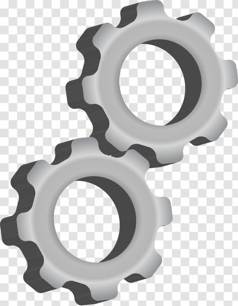 Gear Thumbnail Simple Machine - Gears Transparent PNG