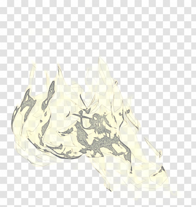 White Drawing Sketch Transparent PNG