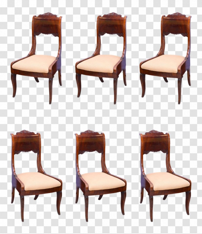 Chair Wood Garden Furniture - Mahogany Transparent PNG