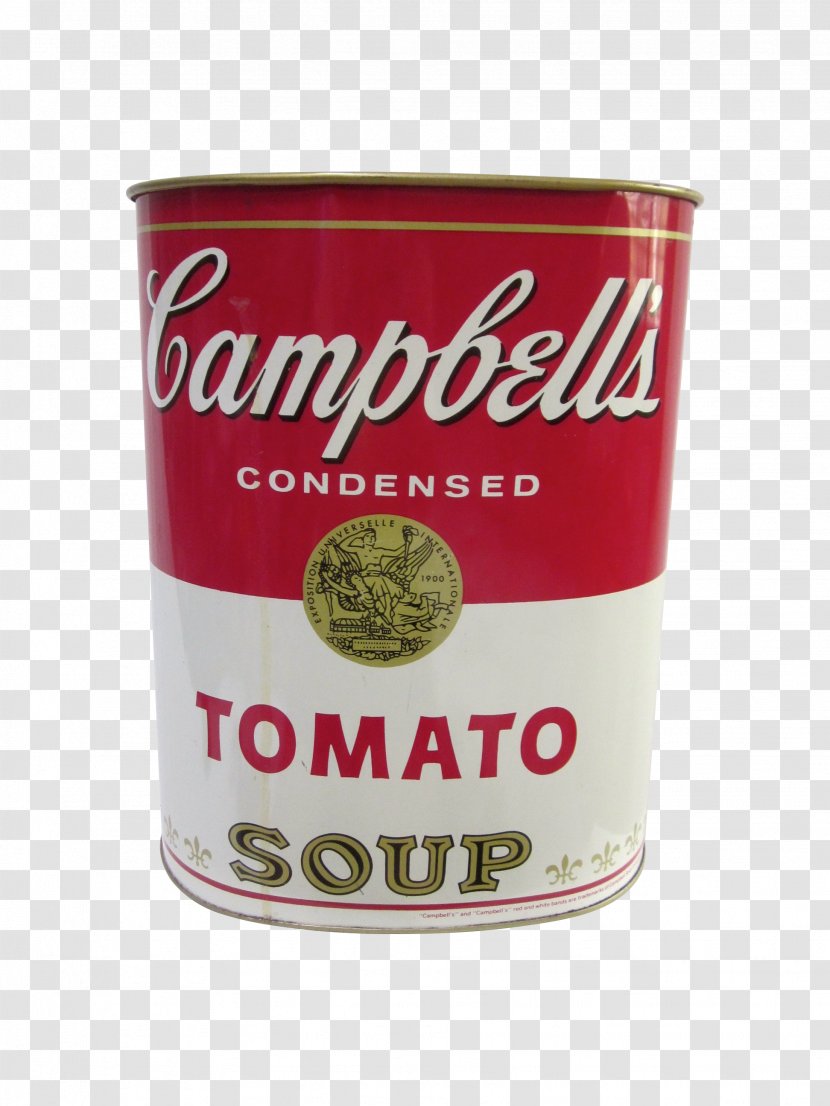 Campbell's Soup Cans Tomato Campbell Company Philadelphia Pepper Pot Art - Condiment - Campbells Transparent PNG