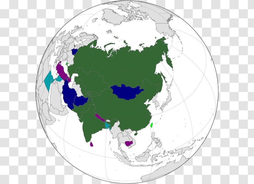 Shanghai Cooperation Organisation China Russia 2017 SCO Summit Kazakhstan - Uzbekistan - Indonesia Map Transparent PNG