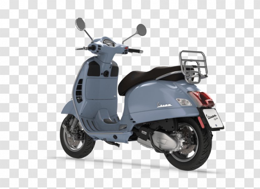 Piaggio Vespa GTS 300 Super Scooter Car - Motorcycle Transparent PNG