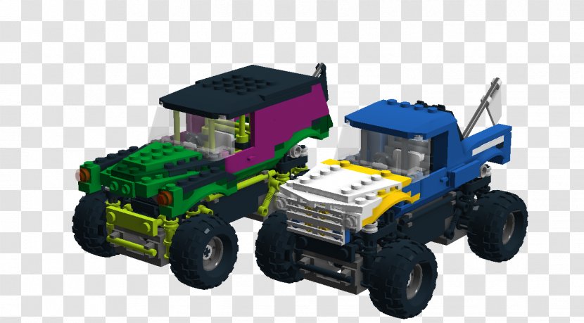 Radio-controlled Car Lego Ideas Monster Truck - Play Vehicle Transparent PNG