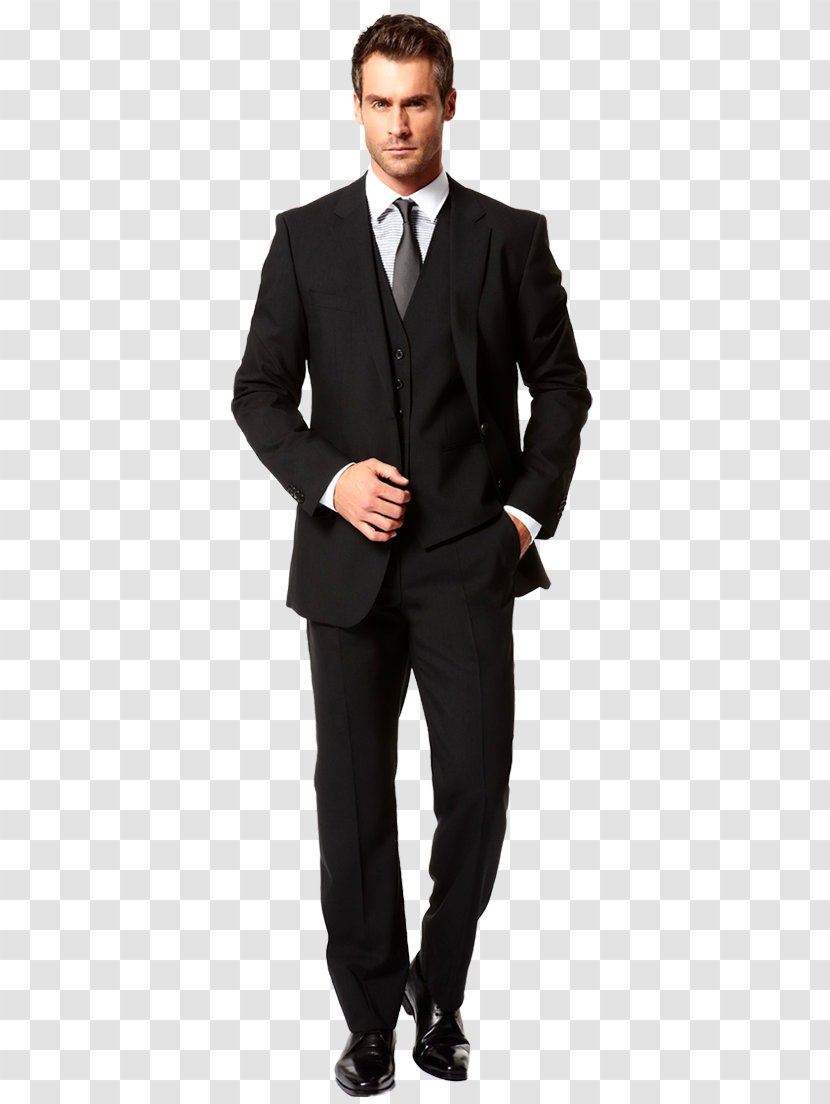 Suit JoS. A. Bank Clothiers Tuxedo Clothing Fashion - Button Transparent PNG