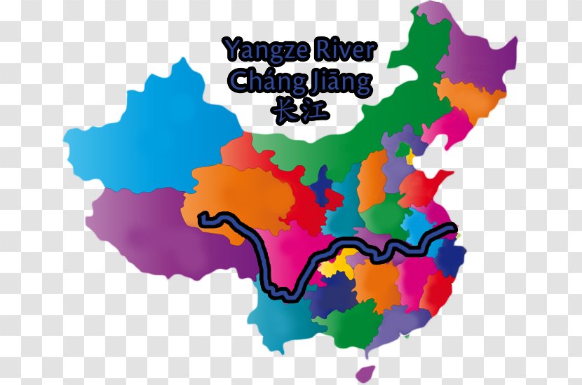 Flag Of China Map Vector Graphics Clip Art - World Transparent PNG