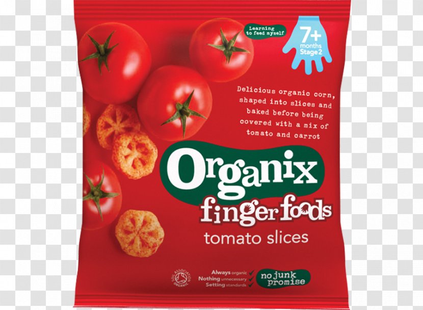 Baby Food Organic Finger Rice Cake - Puffed - Sliced Tomato Transparent PNG