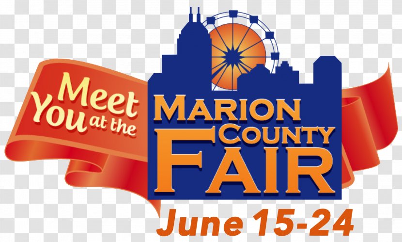 Marion County Fair Logo Brand Banner - Label Transparent PNG