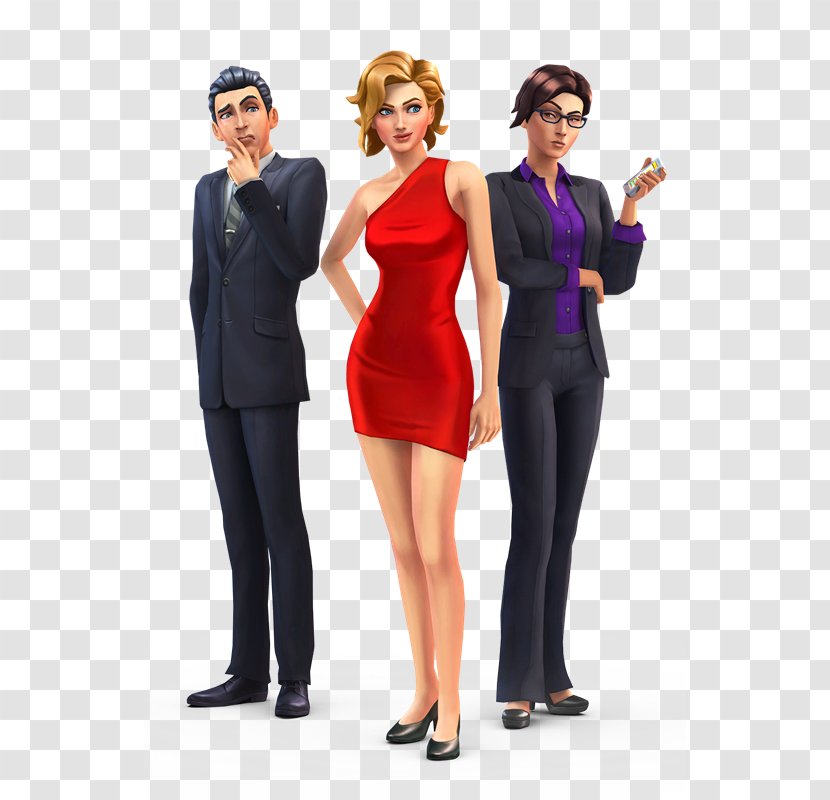 The Sims 4 3 Maxis Electronic Arts Video Game - Fashion Model Transparent PNG