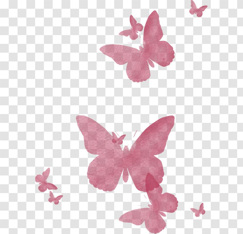 Monarch Butterfly Machine Embroidery - Morpho Transparent PNG