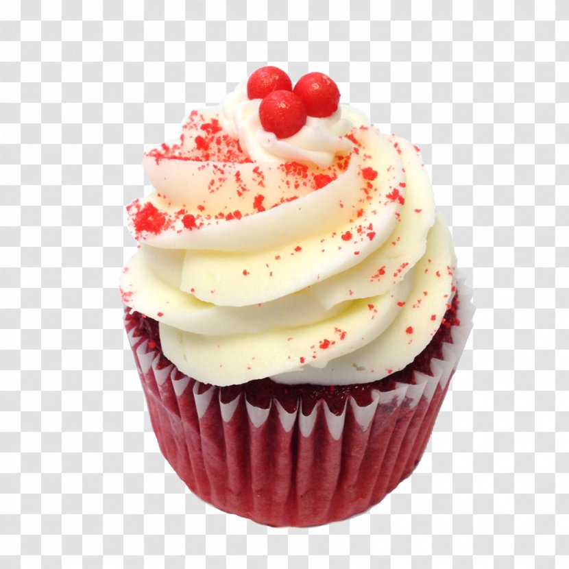 Cupcake Red Velvet Cake Frosting & Icing Cheesecake Chocolate Brownie Transparent PNG