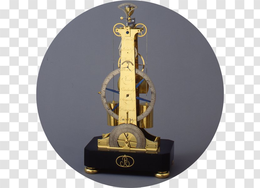 01504 Clock - Brass Transparent PNG