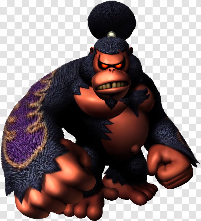 Donkey Kong Jungle Beat Country: Tropical Freeze Cranky Wii - Fictional Character - Sumo Transparent PNG
