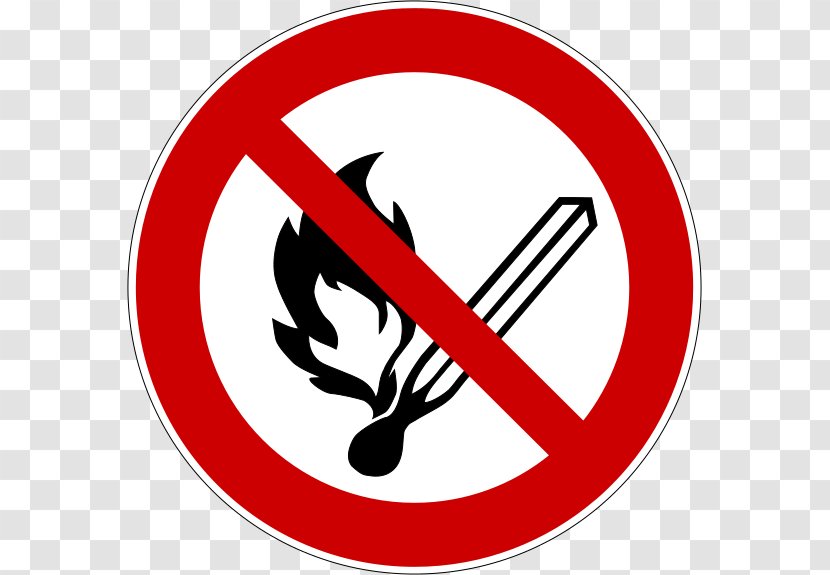 Fire Hazard Symbol Flame - Iso 7010 Transparent PNG