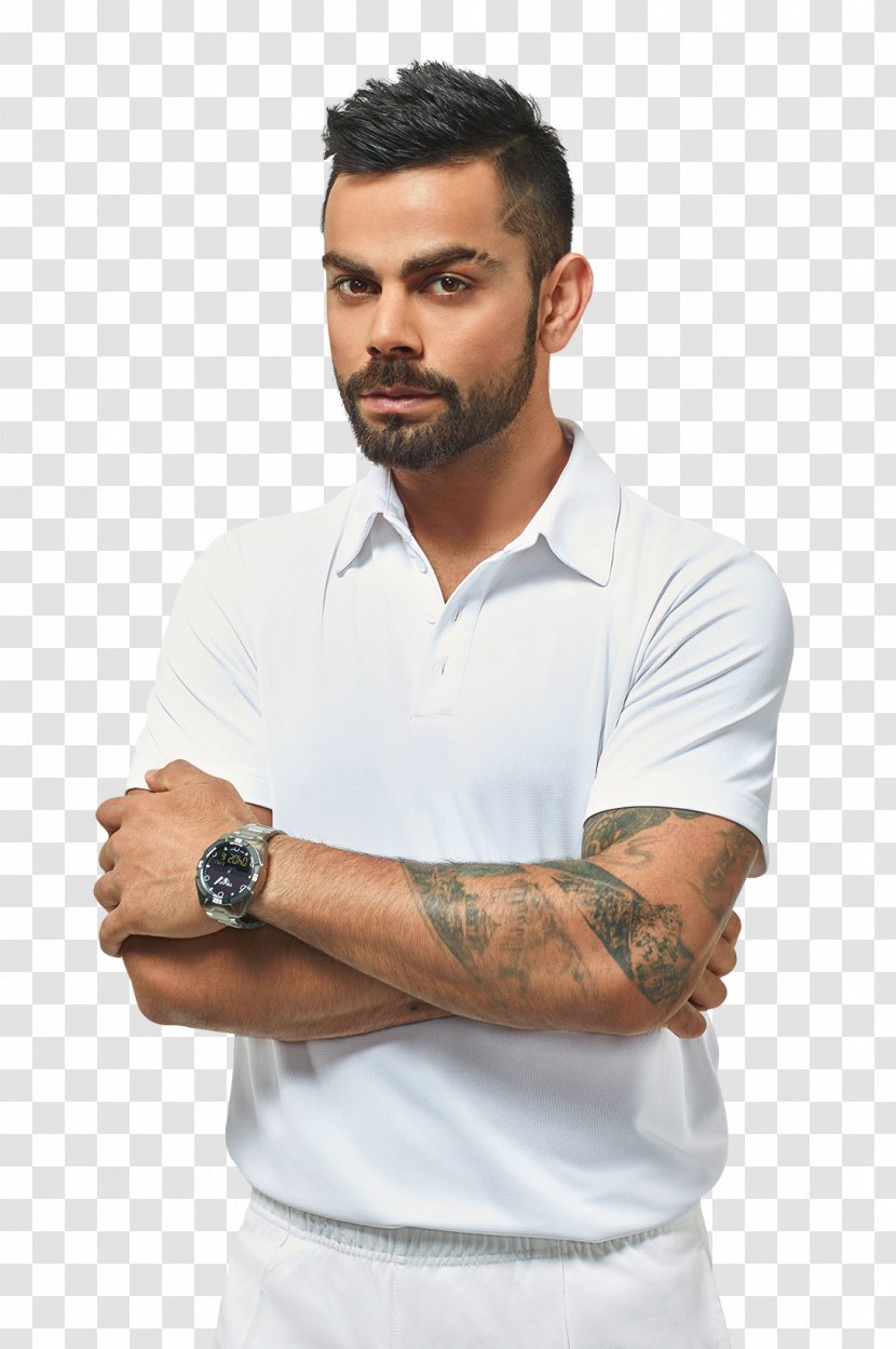 Virat Kohli India National Cricket Team Tissot - Watchmaker Transparent PNG