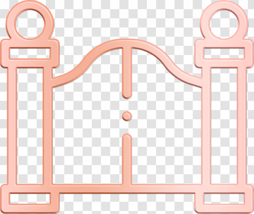 Gate Icon City Icon Transparent PNG