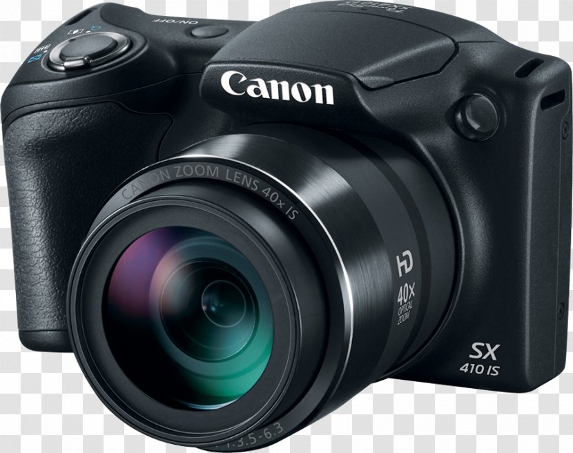 Canon PowerShot SX410 IS Point-and-shoot Camera Photography - Powershot Sx410 Is Transparent PNG