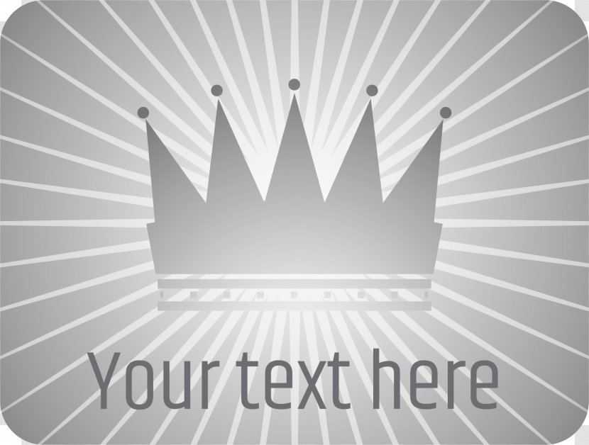 Yellow Designer - Silver Crown Transparent PNG