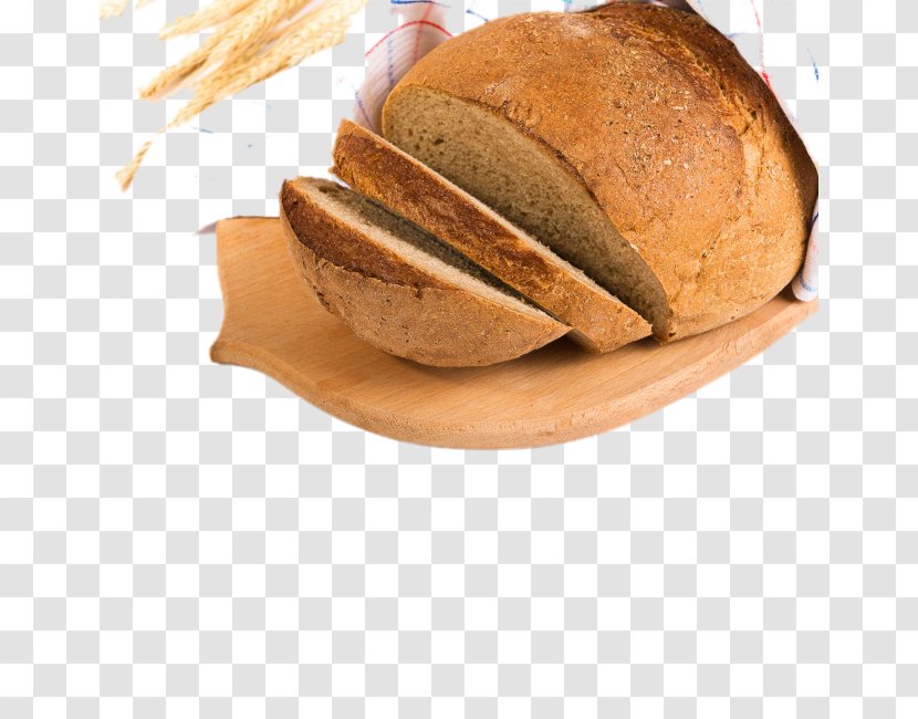 Breakfast Baguette Bread Food - Rye - Sliced ​​bread Transparent PNG