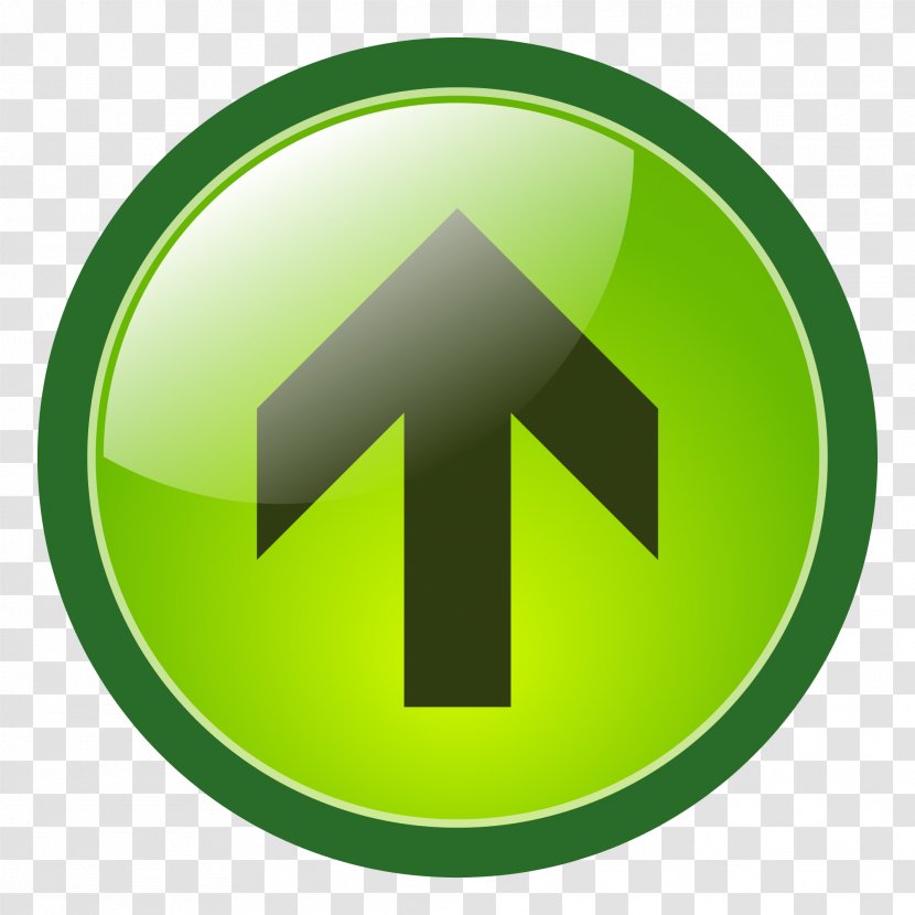 Green Arrow Button Clip Art - Wikimedia Commons - Down Transparent PNG