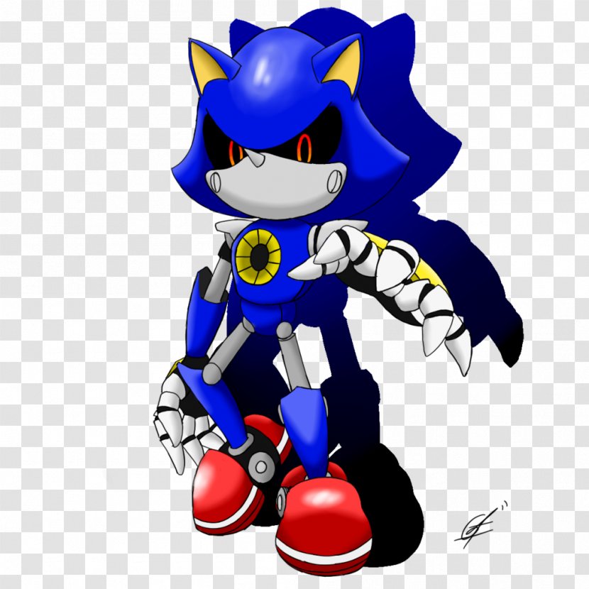 Metal Sonic Mania Character Drawing Art - X - The Hedgehog Transparent PNG