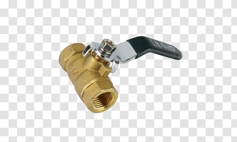 Brass Copper Valve Pipe Gas - Hardware - Ball Transparent PNG