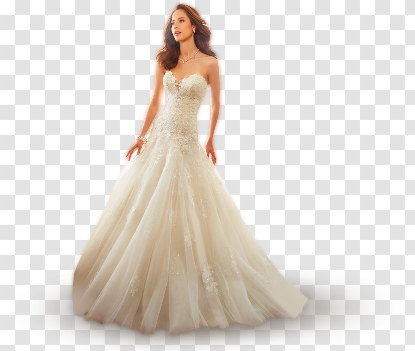 Wedding Dress Gown Bride Formal Wear - Cartoon Transparent PNG