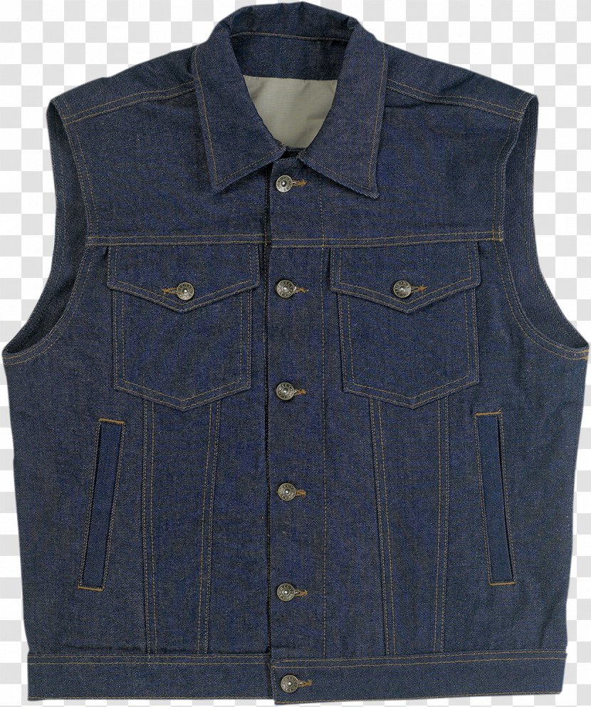 Gilets Collar Jacket Clothing Sleeve - Vest Transparent PNG