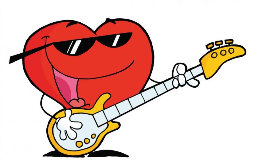 Guitarist Royalty-free Heart - Frame - Wild Thing Cliparts Transparent PNG