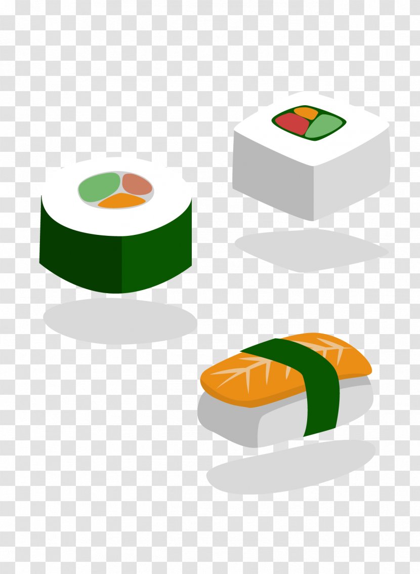 Japanese Cuisine Sushi - Animation Transparent PNG