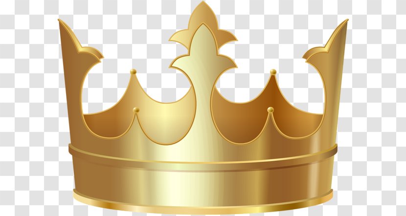 Crown Lossless Compression Clip Art - Gold Transparent PNG