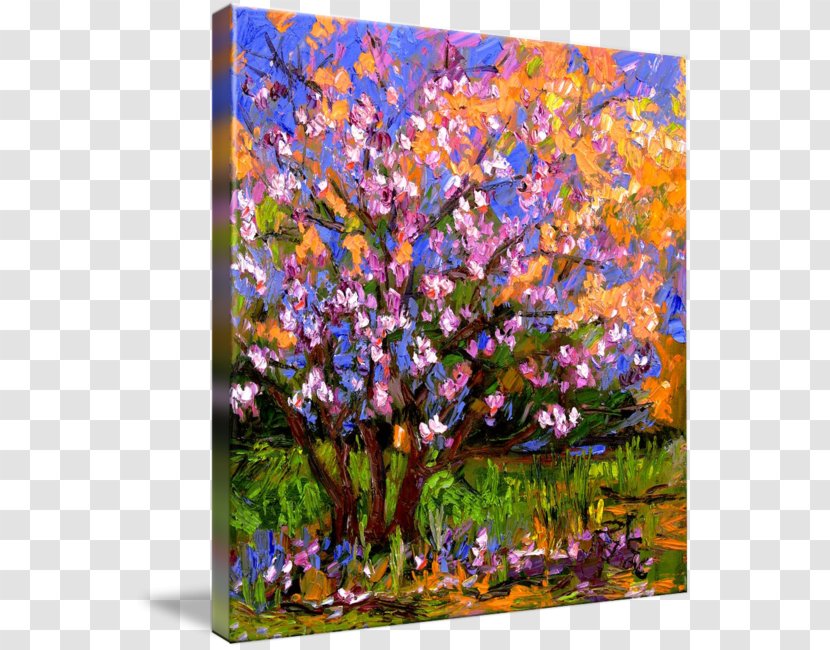 Oil Painting Watercolor Art Canvas - Imagekind Transparent PNG