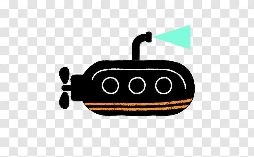 Submarine Cartoon - Vehicle Transparent PNG