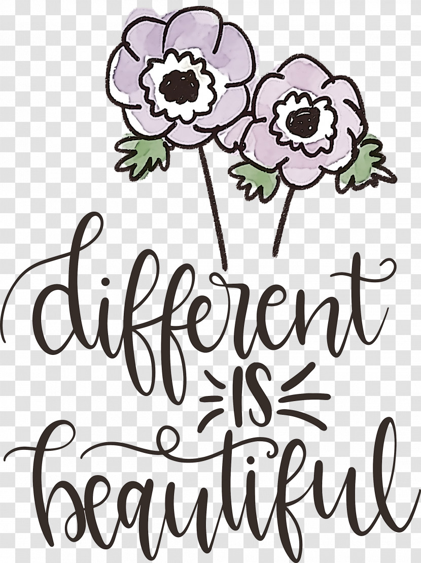 Different Is Beautiful Womens Day Transparent PNG